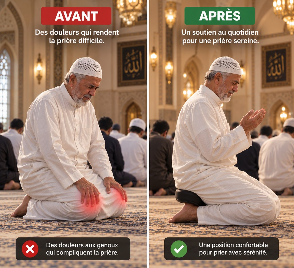 Tabouret de prière Makani